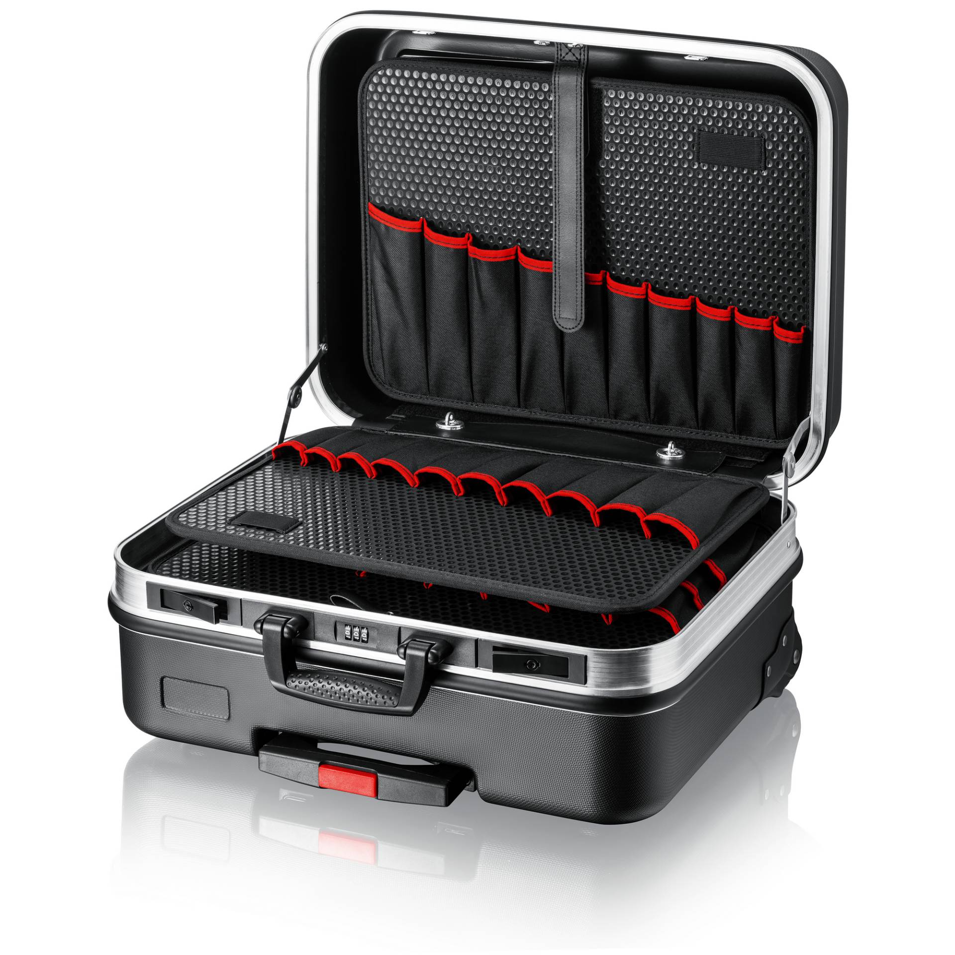 Knipex Werkzeugkoffer 'BIG Basic Move' schwarz 43 x 28 x 51,5 cm Knipex Werkzeugkoffer 'BIG Basic Move' schwarz 43 x 28 x 51,5 cm von Knipex