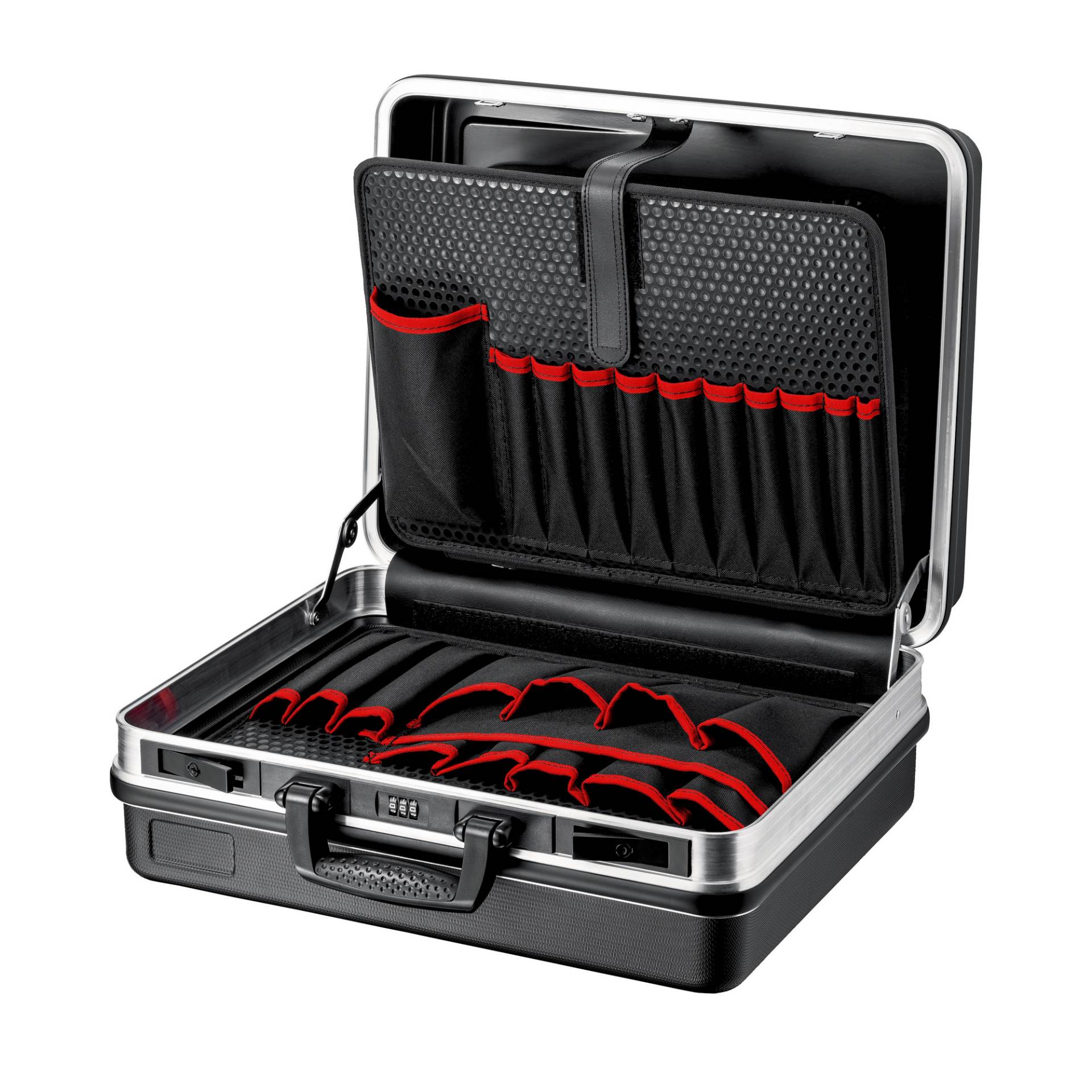 Knipex Werkzeugkoffer 'Basic' schwarz 46,5 x 41 x 20 cm Knipex Werkzeugkoffer 'Basic' schwarz 46,5 x 41 x 20 cm von Knipex