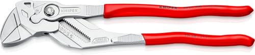 KNIPEX Zangenschlüssel Zange und Schraubenschlüssel in einem Werkzeug mit Kunststoff überzogen verchromt 300 mm 86 03 300 SB KNIPEX Zangenschlüssel Zange und Schraubenschlüssel in einem Werkzeug mit Kunststoff überzogen verchromt 300 mm 86 03 300 SB von Knipex