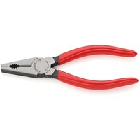 KNIPEX Kombizange Kombinationszange poliert mit Kunststoff überzogen, Länge: 03 01 140 140mm von Knipex