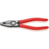 Kombizange Kombinationszange poliert mit Kunststoff überzogen, Länge: 03 01 180 180mm - Knipex von Knipex