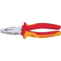Kombizange L.160mm verchr.2K-Hülle VDE KNIPEX von Knipex
