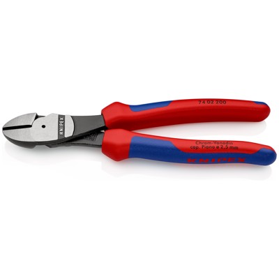Kraft-Seitenschneider 74 02 200 poliert Mehrkomponenten 200mm von Knipex