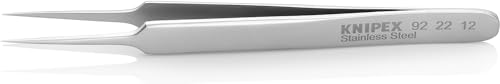 KNIPEX Universalpinzette Glatt Mattiert 110 mm, 92 22 12 von KNIPEX