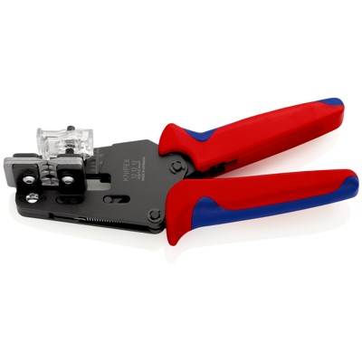 Präzisions-Abisolierzange 12 12 12 brüniert Mehrkomp. 4-10mm² 195mm von Knipex