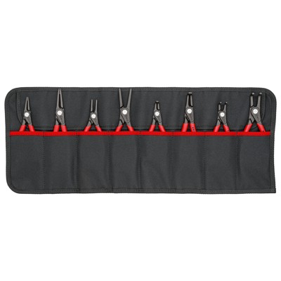 Präzisions-Sicherungsringzangen-Set 00 19 58 V02 8-teilig Rolltasche von Knipex