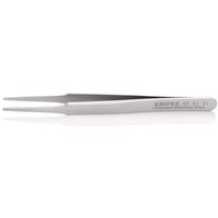 Präzisionspinzetten Mini-Präzisionspinzette, Glatt, Edelstahl, Länge: 92 51 01 120mm - Knipex von Knipex