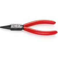 Rundzange mit Kunststoff überzogen Poliert Atramentiert glatte Spitzen, Länge: 22 01 125 125mm - Knipex von Knipex