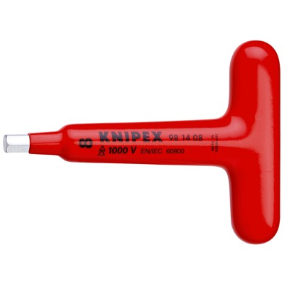 Schraubendreher Sechskant außen 98 14 06 isoliert Quergriff SW6 L:120mm Schraubendreher Sechskant außen 98 14 06 isoliert Quergriff SW6 L:120mm von Knipex