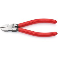 Seitenschneider, mit Kunststoff überzogen, Schwarz atramentiert, Länge: 70 01 140 140mm - Knipex von Knipex