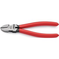 Seitenschneider L.180mm Kopf pol.Ku.-Überzug KNIPEX von Knipex