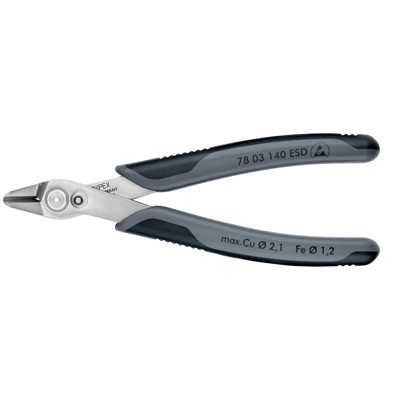 Seitenschneider Super Knips® 78 03 140 ESD poliert Mehrkomp. 140mm von Knipex