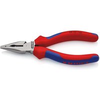 08 22 145 Spitz-Kombizange mit Mehrko. schwarz atra. 145 mm - Knipex von Knipex