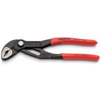 KNIPEX 87 01 150 Cobra® Hightech-Wasserpumpenzange mit rutschhemmendem Kunststoff überzogen grau atramentiert 150 mm KNIPEX 87 01 150 Cobra® Hightech-Wasserpumpenzange mit rutschhemmendem Kunststoff überzogen grau atramentiert 150 mm von Sharkoon