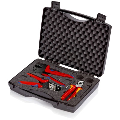Zangen-Set 97 91 01 3-teilig Kunststoffkoffer Zangen-Set 97 91 01 3-teilig Kunststoffkoffer von Knipex