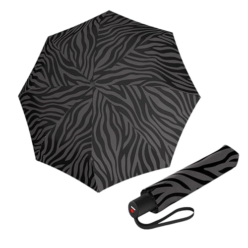 Knirps Taschenschirm A.200 Medium Duomatic zebra - black von Knirps