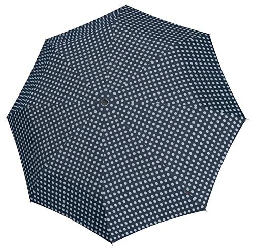 Knirps X1 Taschenschirm 18 cm, Navy Dot Superthin, one size von Knirps