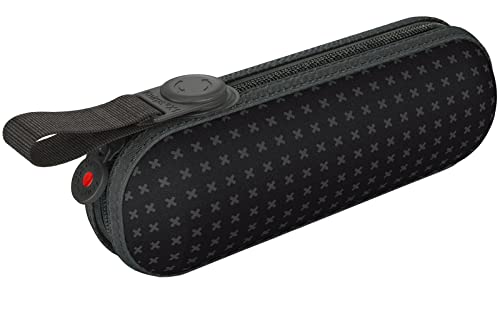 Knirps X1 Super Mini Taschenschirm im Etui Mat Cross von Knirps