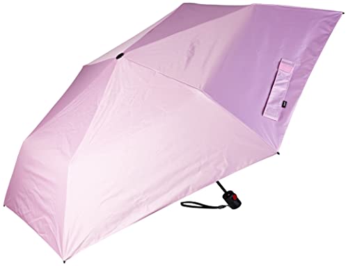 Knirps U.200 ultra light duomatic rose with black coating - 50+ UV Schutz - Hitzeschutz - Öffnen per Knopfdruck - bei 120 km/h Windkanal getestet von Knirps