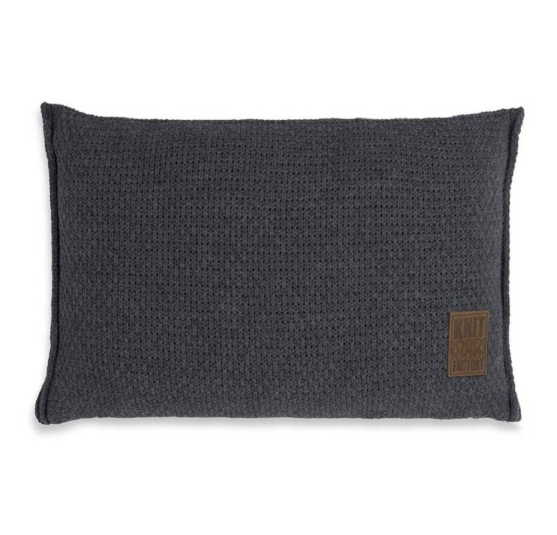 Knit Factory Dekokissen Knit Factory Jesse Kissen Anthrazit - 60x40 Knit Factory Dekokissen Knit Factory Jesse Kissen Anthrazit - 60x40 von Knit Factory