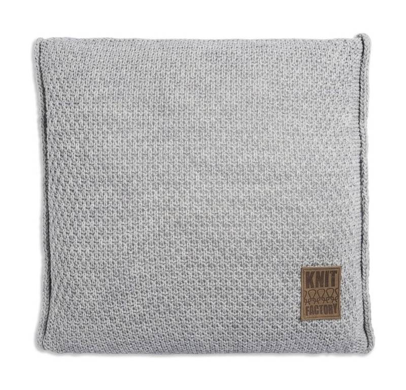 Knit Factory Dekokissen Knit Factory Jesse Kissen Grau - 50x50 Knit Factory Dekokissen Knit Factory Jesse Kissen Grau - 50x50 von Knit Factory
