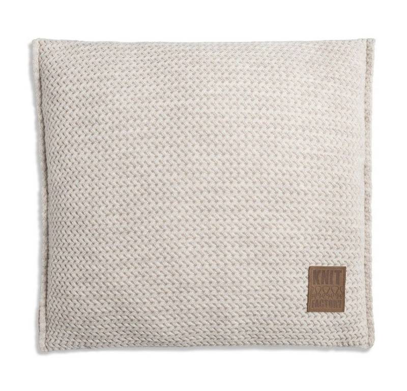 Knit Factory Dekokissen Knit Factory Maxx Kissen Beige - 50x50 Knit Factory Dekokissen Knit Factory Maxx Kissen Beige - 50x50 von Knit Factory