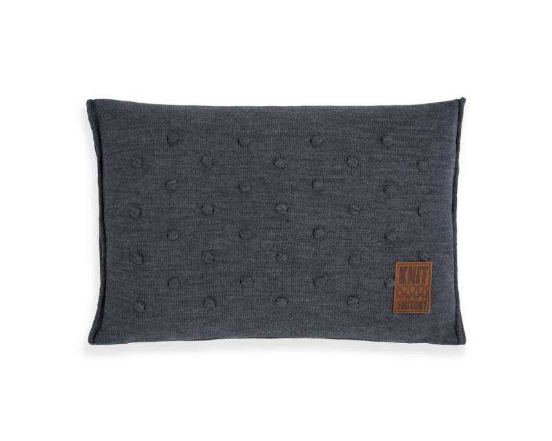 Knit Factory Dekokissen Knit Factory Noa Kissen Anthrazit - 60x40 Knit Factory Dekokissen Knit Factory Noa Kissen Anthrazit - 60x40 von Knit Factory