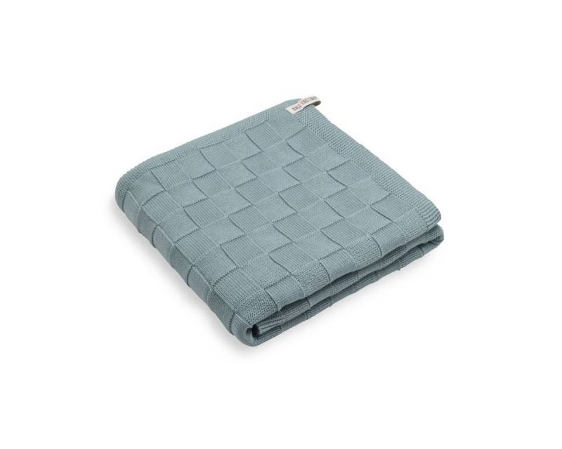 Knit Factory Handtuch Ivy Tücher 70x140 cm Stonegreen, Baumwolle (1-St), Handtuch Frottetuch von Knit Factory