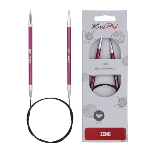 KnitPro Zing Rundstricknadeln 40" (100cm) | 6mm von KnitPro
