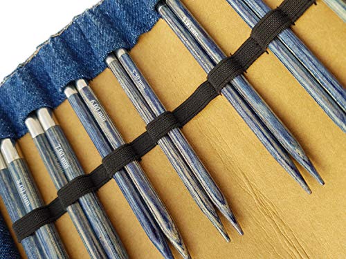 KnitPro Stricknadel Set Denim Special Collectors Edition Deluxe Limitierte Sonderedition auswechselbare Nadelspitzen 20632 20613 von KnitPro