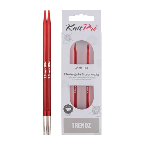 KnitPro Trendz Interchangeable Circular Needles 5" (13cm) | 3,5mm KnitPro Trendz Interchangeable Circular Needles 5" (13cm) | 3,5mm von KnitPro