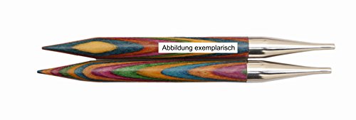 KnitPro 20421 wechselbare Nadelspitzen Symfonie Holz kurz, 3,00 mm von KnitPro