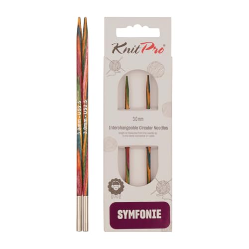 KnitPro Symfonie Austauschbare Nadelspitzen 4" (10cm) | 3mm von KnitPro