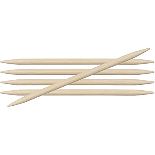 KnitPro K22130 Strumpfstricknadeln, Bamboo, Natur, 20 x 0.5 x 0.5 cm, 5 Count von KnitPro