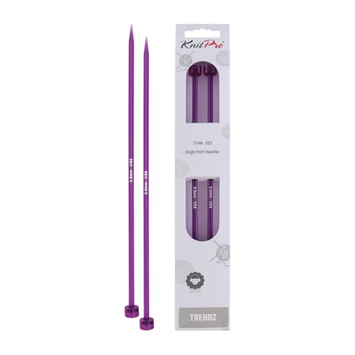 KnitPro 25 cm x 5 mm Single spitzem Nadeln, Mehrfarbig von KnitPro