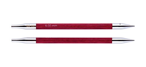 KnitPro 29259 Rundstricknadel, Holz / Messing, rosa, 12,5 x 0,6 x 0,6 von KnitPro
