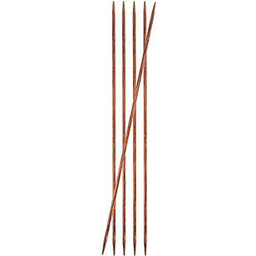 KnitPro 31003 Nadelspiel, Holz, natur/braun, 15cm, 2,5mm, 5 von KnitPro