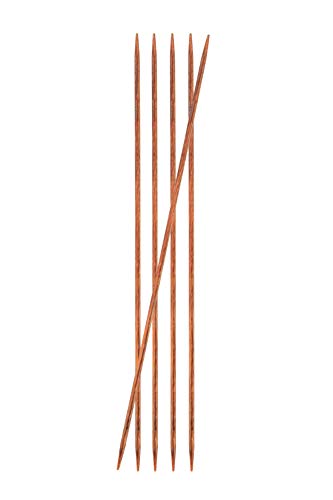 KnitPro 31021 Ginger Nadelspiel, Holz, natur/braun, 20cm, 2,5mm von KnitPro