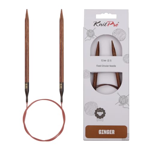 KnitPro K31093 Rundstricknadel, Wood, Braun, 6mm, 80cm KnitPro K31093 Rundstricknadel, Wood, Braun, 6mm, 80cm von KnitPro