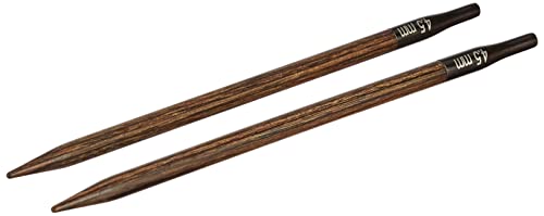 KnitPro 31206 Ginger Nadelspitze, Holz, natur/braun, 4,5mm von KnitPro