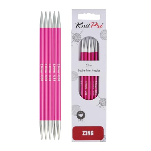 KnitPro Zing Nadelspiele 6" (15cm) | 5mm von KnitPro