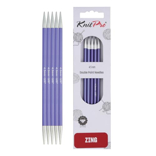 KnitPro K47040 Sockennadeln, Metal, Blau, 20cm / 4.5mm KnitPro K47040 Sockennadeln, Metal, Blau, 20cm / 4.5mm von KnitPro