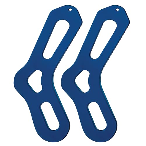 KnitPro Sock Blocker Sockenblocker, Acryl, Blue, 420 x 5 x 230 mm von KnitPro