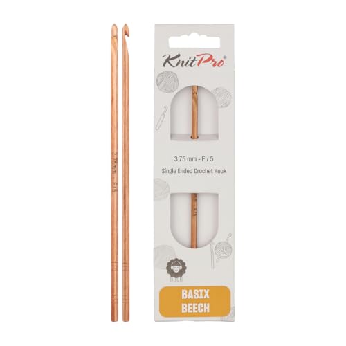 KnitPro Basix Beech Einfache Häkelnadel | 3.75mm KnitPro Basix Beech Einfache Häkelnadel | 3.75mm von KnitPro