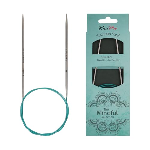 KnitPro Die Mindful Kollektion Feste Rundnadeln 47" (120cm) | 3mm von KnitPro