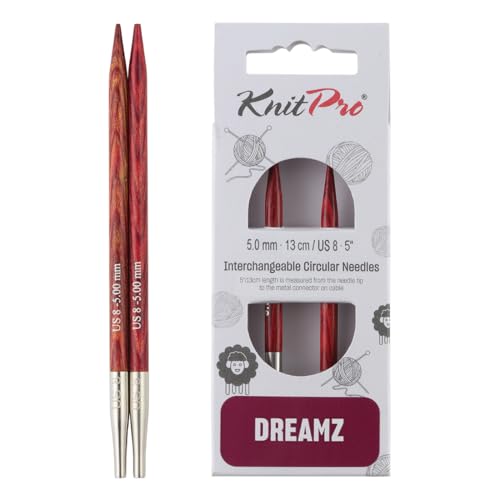 KnitPro Dreamz Austauschbare Nadelspitzen 5" (13cm) | 5 mm von KnitPro