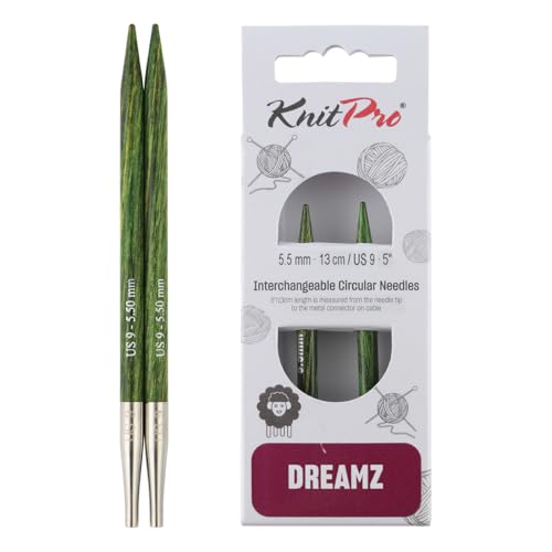 KnitPro Dreamz Austauschbare Nadelspitzen 5" (13cm) | 5,5 mm von KnitPro