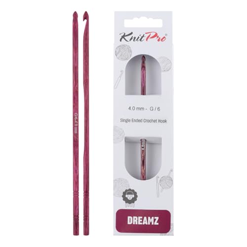 KnitPro Dreamz Einfache Häkelnadeln | 4 mm von KnitPro