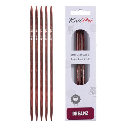 KnitPro Dreamz Nadelspiele 5" (12,5 cm) | 2,5 mm von KnitPro