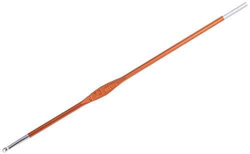 KnitPro KP47464 K47464 Häkelnadel, Metal, Orange, 15cm / 2.75mm von KnitPro